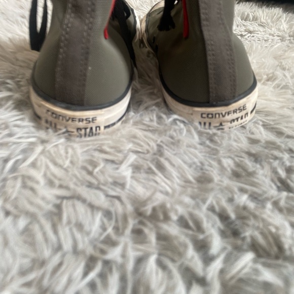 Chuck Taylor All * Grey Converse Rubber Casino Hi-Top Sneaker Mens 11 - 153966C - Picture 2 of 8